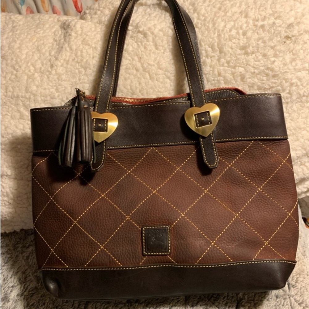 Dooney & Bourke Vintage leather tote style bag